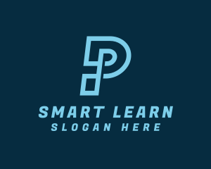 Professional - Tech Modern Letter P logo design