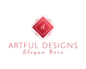 Elegant Ornate Jeweler Boutique logo design