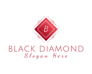 Elegant Ornate Jeweler Boutique logo design