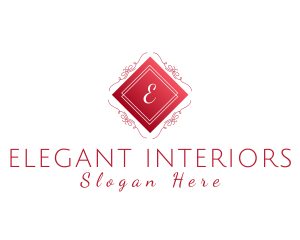 Elegant Ornate Jeweler Boutique logo design