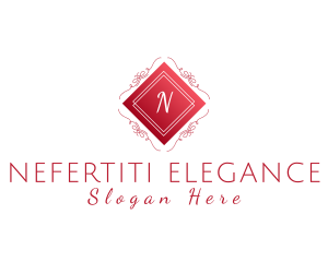 Elegant Ornate Jeweler Boutique logo design