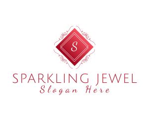 Elegant Ornate Jeweler Boutique logo design