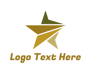 Shooting Star - Star Tech Astronomy logo design