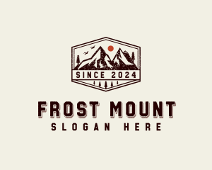 Mountain Summit Hiker Logo