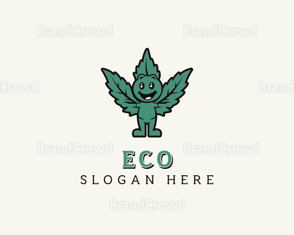 Weed Marijuana Cannabis Logo