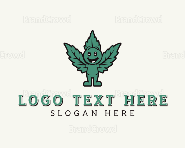 Weed Marijuana Cannabis Logo