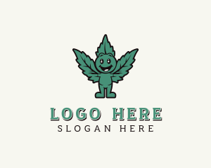 Weed Marijuana Cannabis Logo