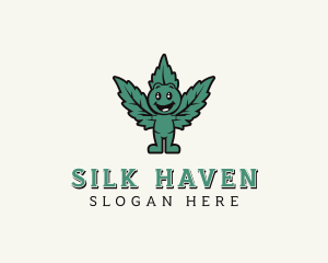 Weed Marijuana Cannabis Logo