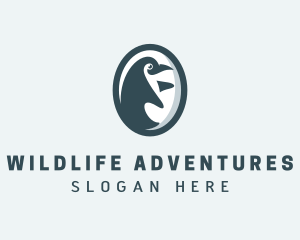 Penguin Zoo Wildlife logo design