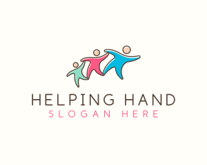 Assistance - Family Social People logo design