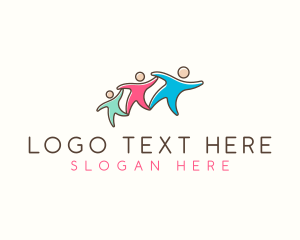 Welfare - Family Social People logo design