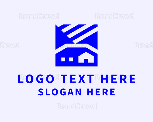 House Roof Property Logo