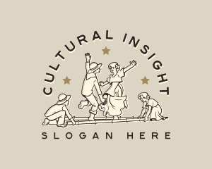 Filipino Cultural Dance logo design