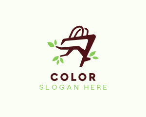 Environmental - Organic Tree Shopping Bag logo design