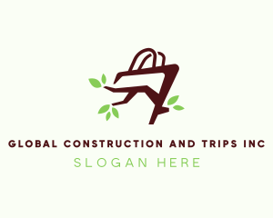 Convenience Store - Organic Tree Shopping Bag logo design