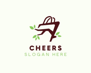 Shopping Bag - Organic Tree Shopping Bag logo design