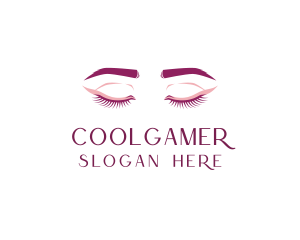 Startup - Elegant Eyelash Eyebrow logo design