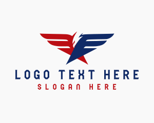 Aviation - Patriot Eagle Veteran logo design