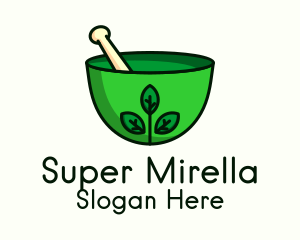 Herbal Mortar & Pestle Logo