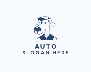 Dog Pet Cartoon Logo