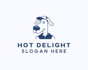 Dog Pet Cartoon logo design