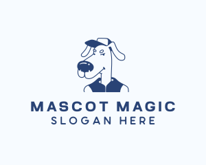 Dog Pet Cartoon logo design