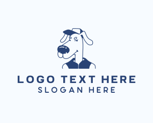 Dog Pet Cartoon Logo