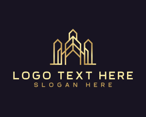 Abstract - Real Estate Luxury Building logo design