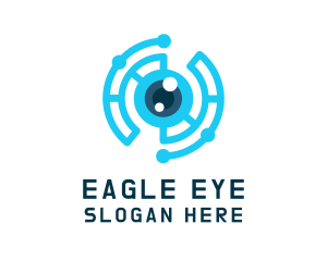 Digital Tech Eye  logo design