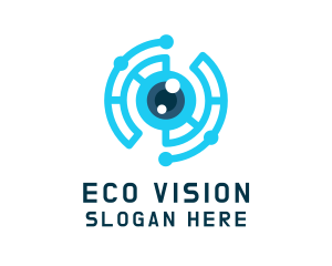 Digital Tech Eye  logo design