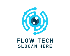 Digital Tech Eye  logo design