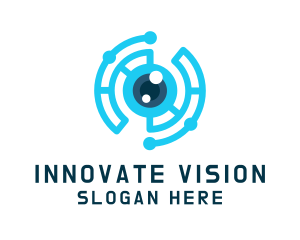 Digital Tech Eye  logo design