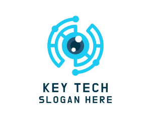 Digital Tech Eye  logo design