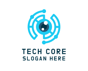 Digital Tech Eye  logo design