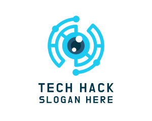 Digital Tech Eye  logo design