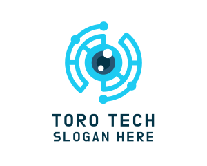 Digital Tech Eye  logo design