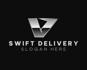 Courier - Courier Logistics Delivery logo design