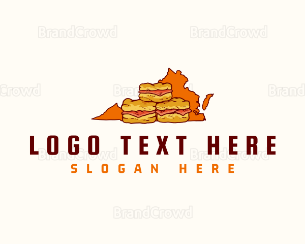 Virginia Ham Biscuit Logo