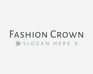 Arrow Fashion Business logo design