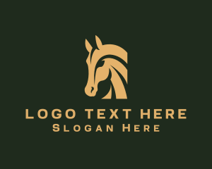 Jockey - Equine Horse Steed logo design