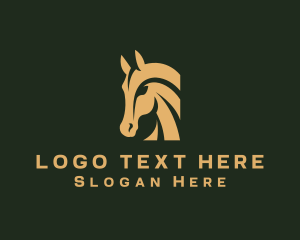 Equine Horse Steed Logo