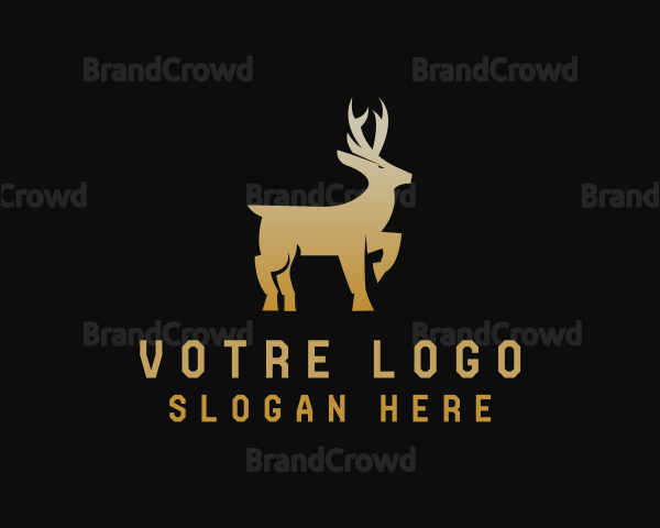 Gradient Deer Enterprise Logo