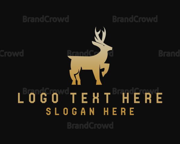 Gradient Deer Enterprise Logo