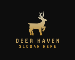Gradient Deer Enterprise logo design