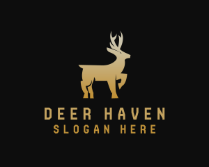 Deer - Gradient Deer Enterprise logo design