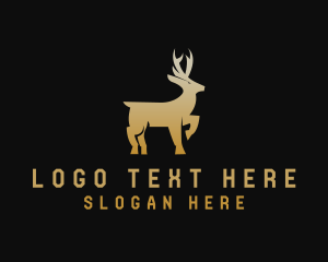 Gradient - Gradient Deer Enterprise logo design