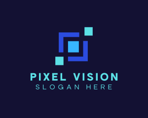 Pixel Box Technology  logo design