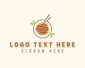 Garnish - Noodle Soup Cuisine logo design