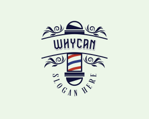 Hair Stylist - Barbershop Haircut Grooming logo design