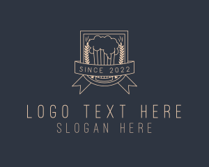 Distillery - Beer Distiller Brewery logo design